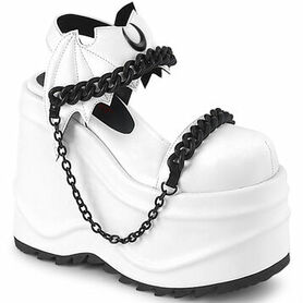 Chaussures blanches DEMONIACULT 'Wave20'