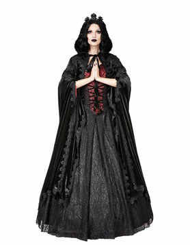 Cape SINISTER noire 'Duchesse Manoury '