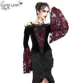 Haut romantique DEVIL FASHION 'Obsidian'