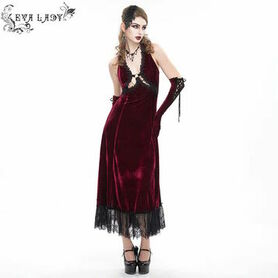 Robe sexy EVA LADY 'Red moon'