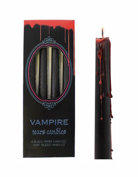 Coffret 4 bougies larmes de vampire