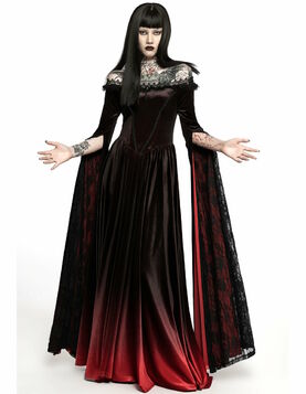 Longue robe PUNK RAVE 'Majestic Empress'