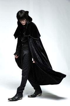 Cape gothique vampire homme PUNK RAVE