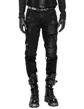 Pantalon homme PUNK RAVE 'black storm'