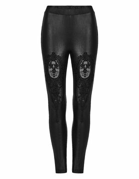 Leggings PUNK RAVE 'mélancolie noire '