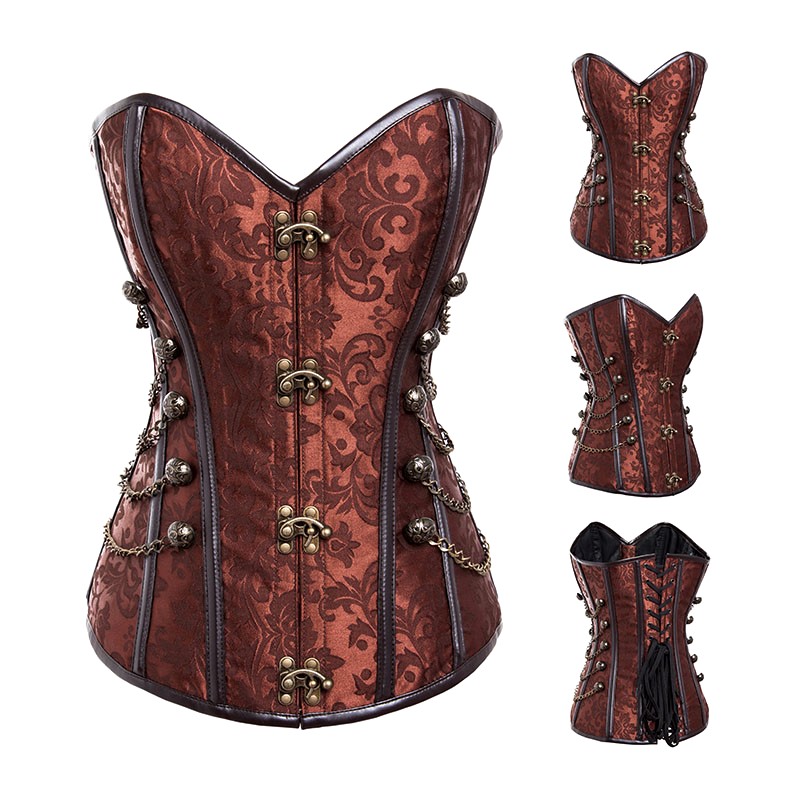 corset steampunk femme
