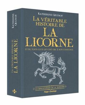 Livre 'la véritable histoire de la licorne'