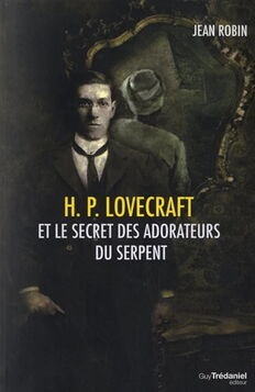 Livre HP Lovecraft 'Le secret des adorateurs du serpent'