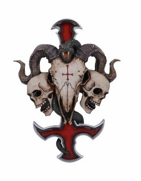 Applique murale 'devils cross'