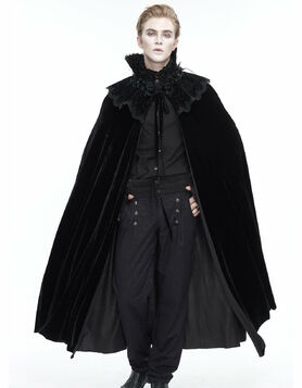 Cape unisexe DEVIL FASHION 'Lueur noire'