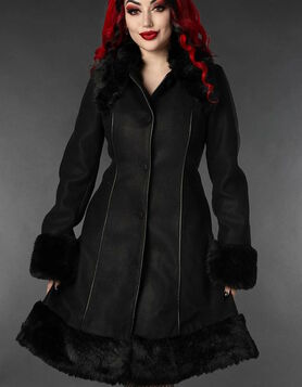 Manteau gothique 'danse macabre'