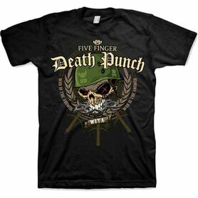 T-shirt officiel FIVE FINGER DEATH PUNCH 'War Head'