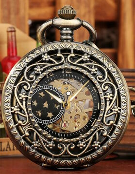 Montre à gousset steampunk