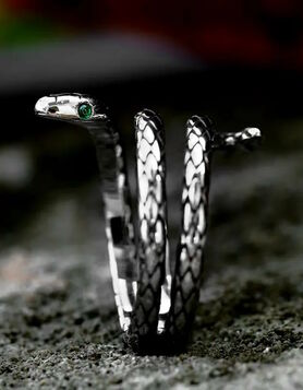 Bague serpent