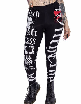 Leggings HEARTLESS Mercredi Addams