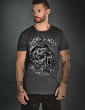 T-shirt dark wear HYRAW 'Road 666'