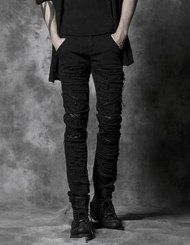 Pantalon gothique homme PUNK RAVE