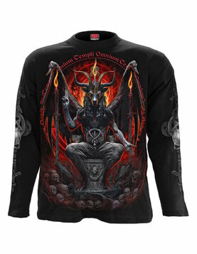 T-shirt manches longues SPIRAL 'Baphomet'