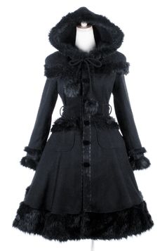 Manteau gothique lolita PUNK RAVE