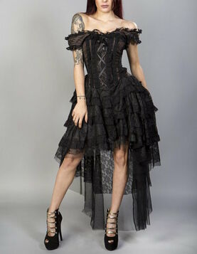 Robe steampunk BURLESKA 'ophelie'