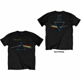 T-shirt officiel unisexe PINK FLOYD 'dark side of the moon'