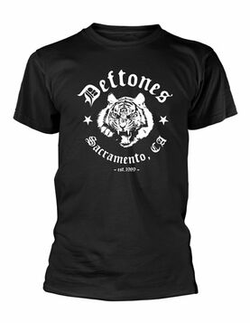 T-shirt officiel DEFTONES 'tiger sacramento'