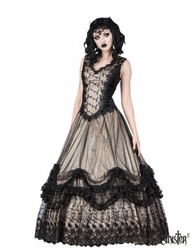 Robe gothique victorienne SINISTER