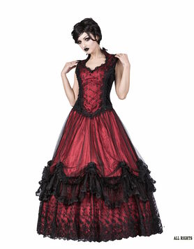 Robe gothique victorienne SINISTER