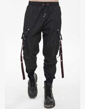 Pantalon cargo DEVIL FASHION 'cyber goth'