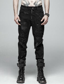 Pantalon PUNK RAVE 'destroy man'