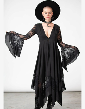 Robe noire KILLSTAR 'Misty Night'