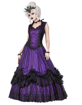 Robe de bal gothique SINISTER