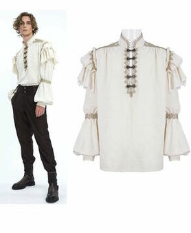 Chemise steampunk DEVIL FASHION 'Jarvest'