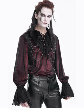 Chemise victorienne DEVIL FASHION 'Soran'