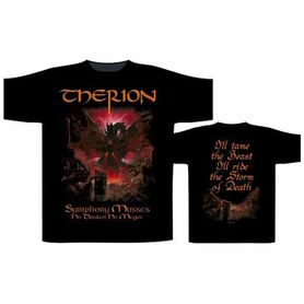 T-shirt officiel THERION ' Symphony masses Ho drakon Ho megas'